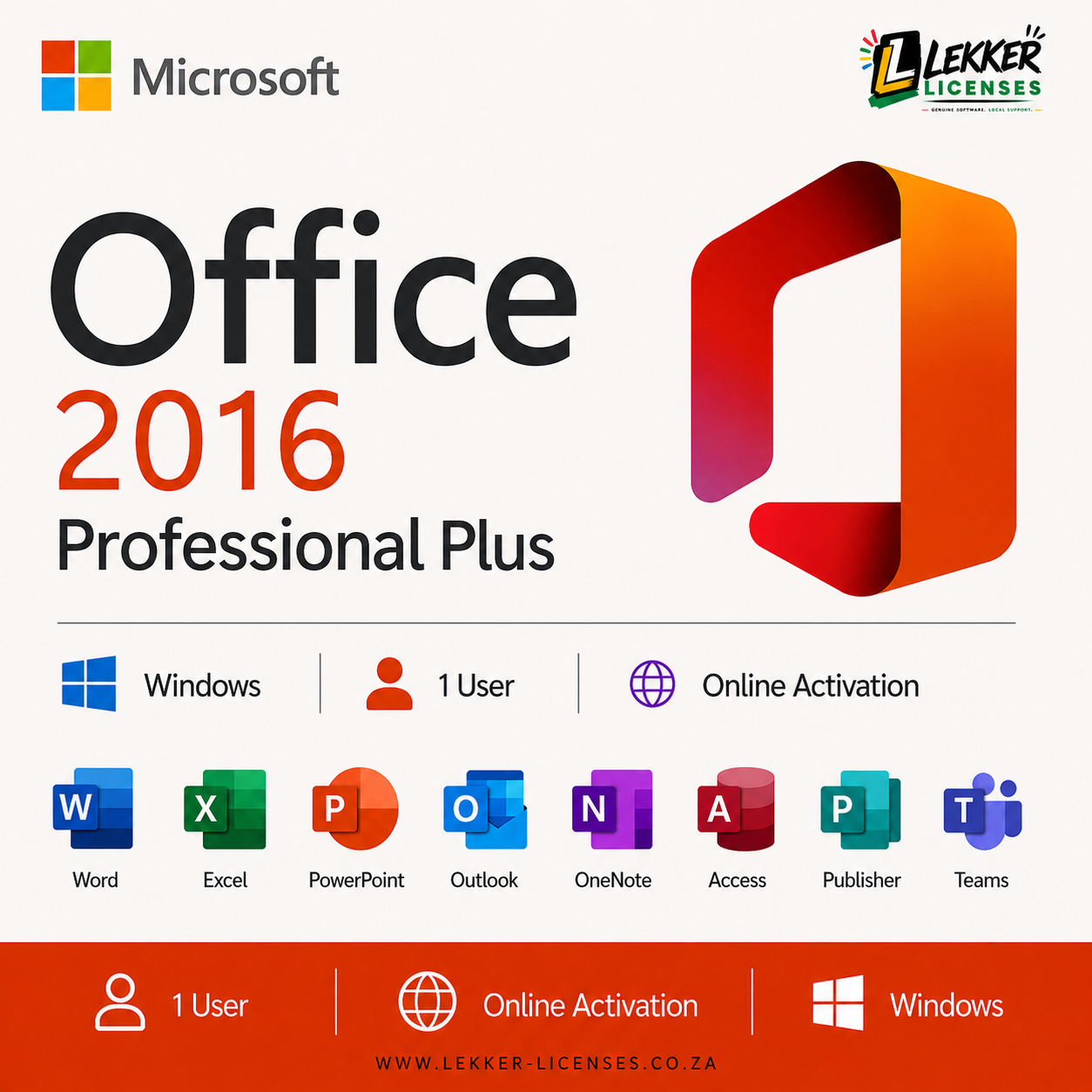 Office 2016 Professional Plus - Windows Office 2016 Professional Plus - Image 1