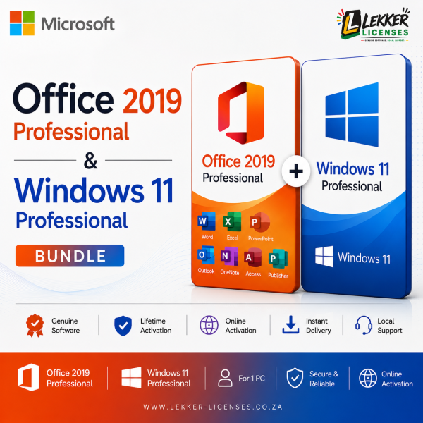 Office 2019 Pro & Windows 11 Pro Bundle