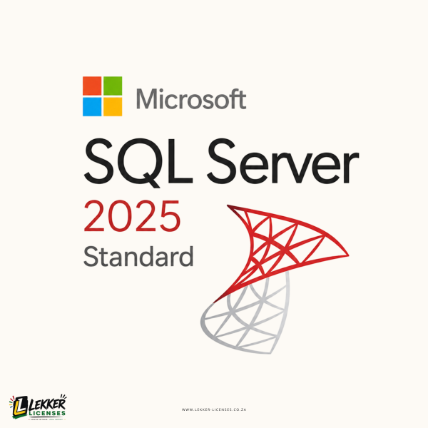 Microsoft SQL Server 2025 Standard genuine digital license South Africa