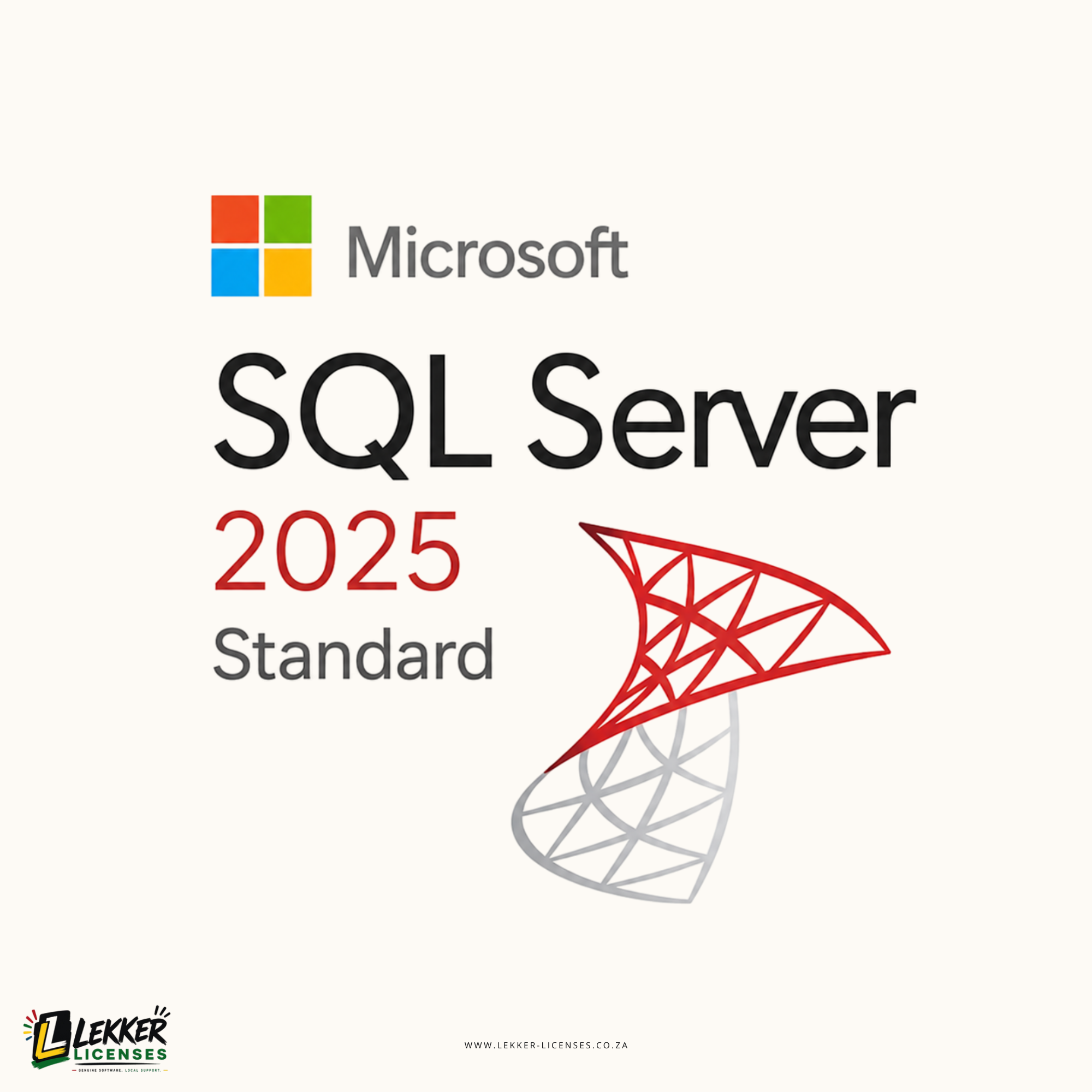 Microsoft SQL Server 2025 Standard genuine digital license South Africa